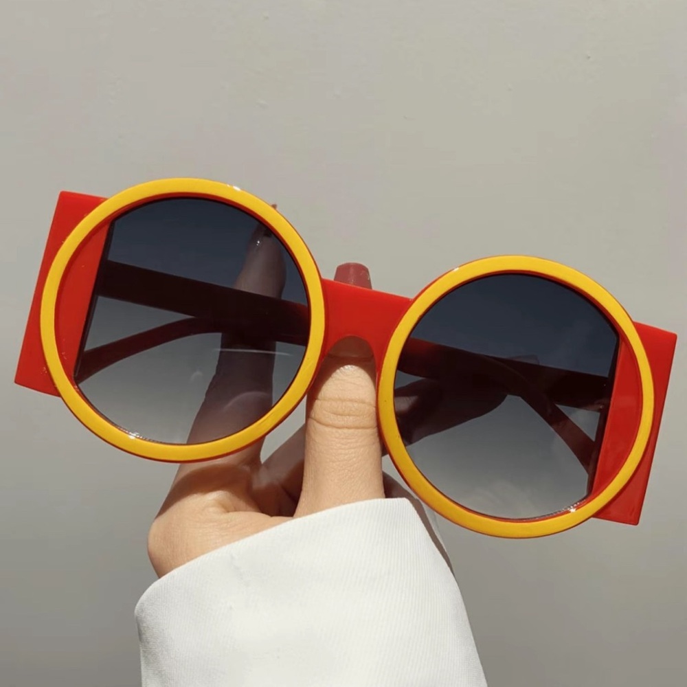 New Arrival Sunglasses “Precision” in Red & Yellow